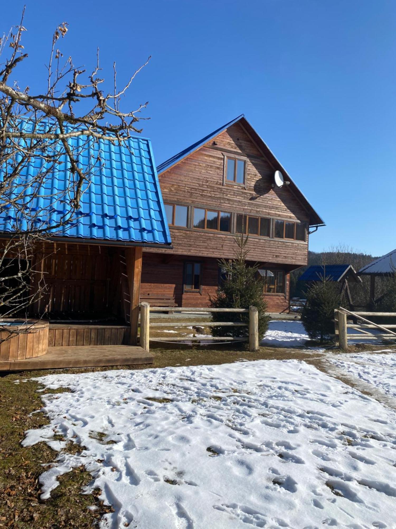 Ferienwohnung Під Явором Worochta Exterior foto