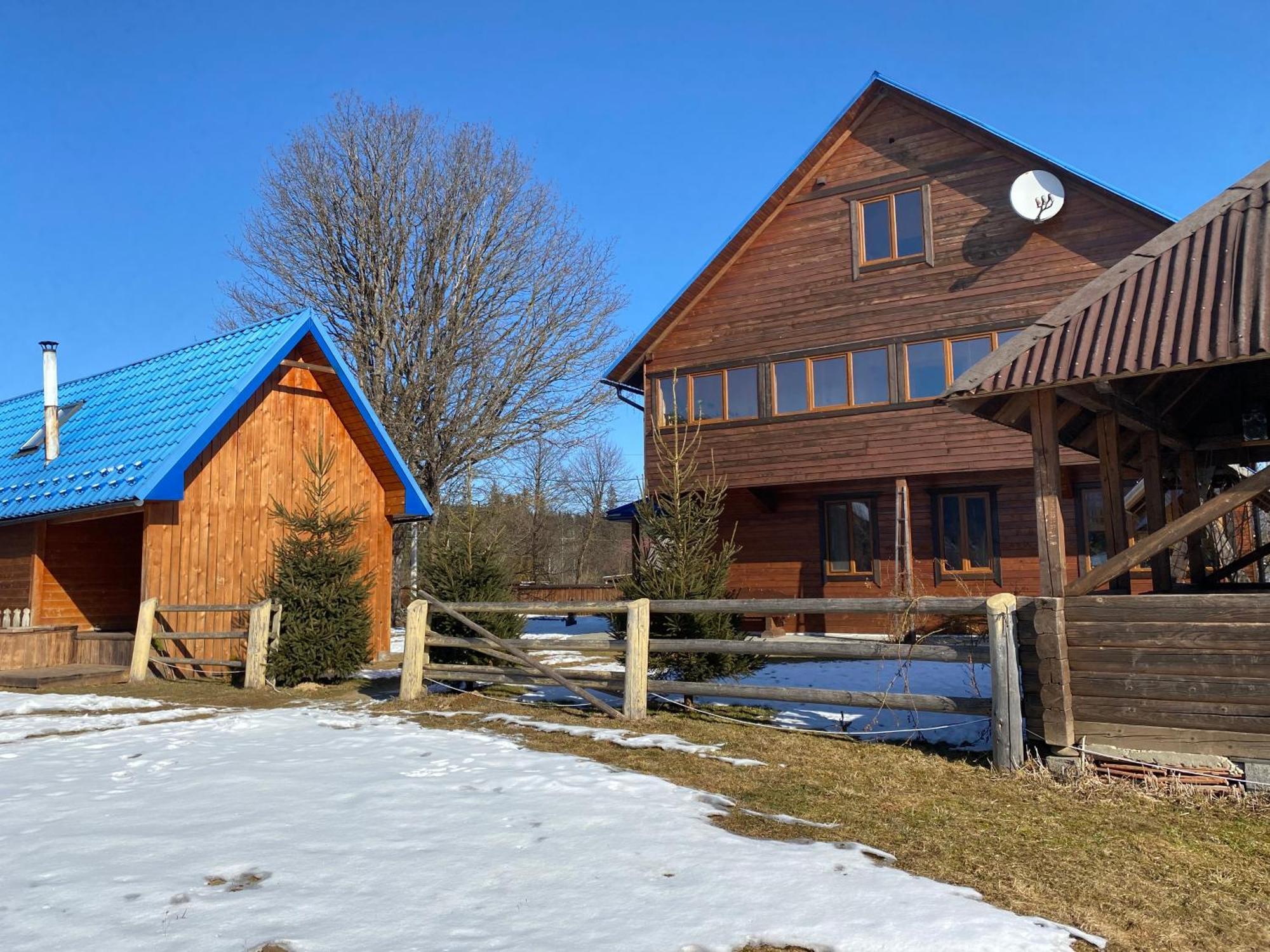 Ferienwohnung Під Явором Worochta Exterior foto
