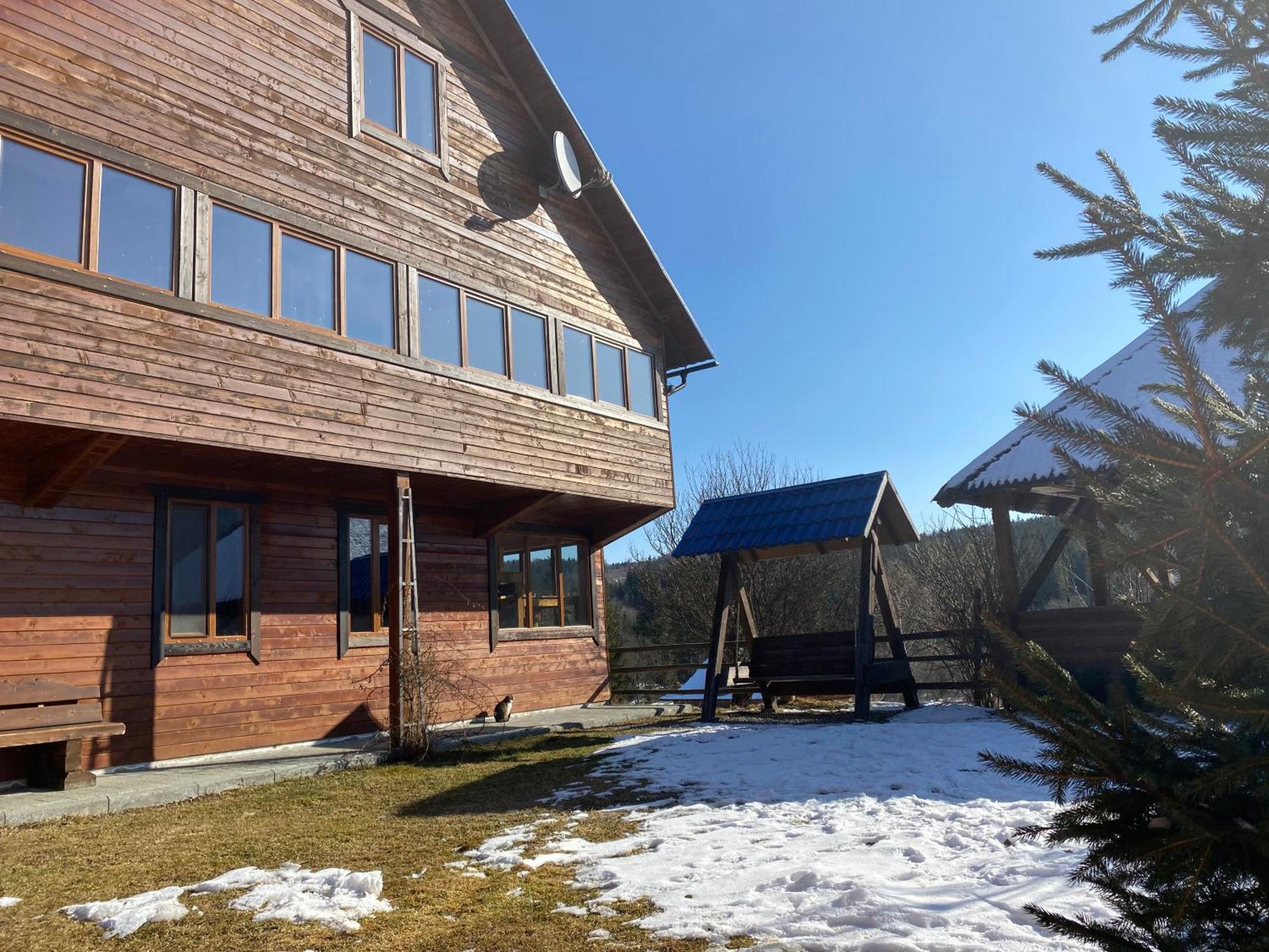 Ferienwohnung Під Явором Worochta Exterior foto