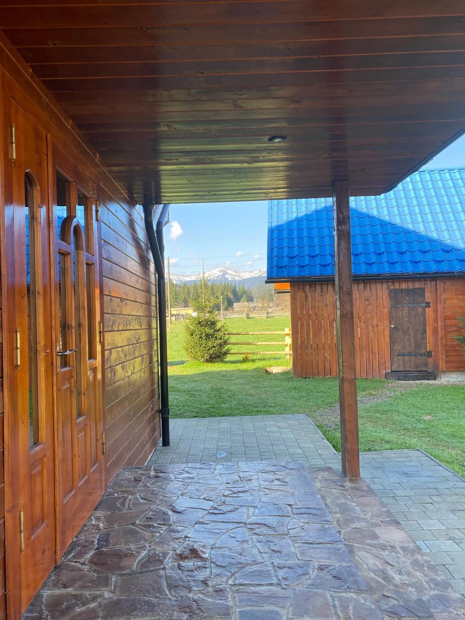 Ferienwohnung Під Явором Worochta Exterior foto